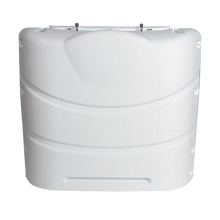Load image into Gallery viewer, Propane Tank Cover - Polar White (Fits 30# Steel Double Tank)