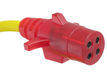Load image into Gallery viewer, Flex-Coil Trailer Connector Adapter w/ Nite-Glow - 7-Pole to 4-Pole - 8' Long