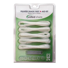 Load image into Gallery viewer, Pleated Shade First Aid Kit - White