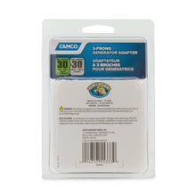 Load image into Gallery viewer, PowerGrip 30 Amp to 3 Prong Generator Adapter