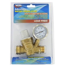Load image into Gallery viewer, Adjustable Water Regulator with Gauge